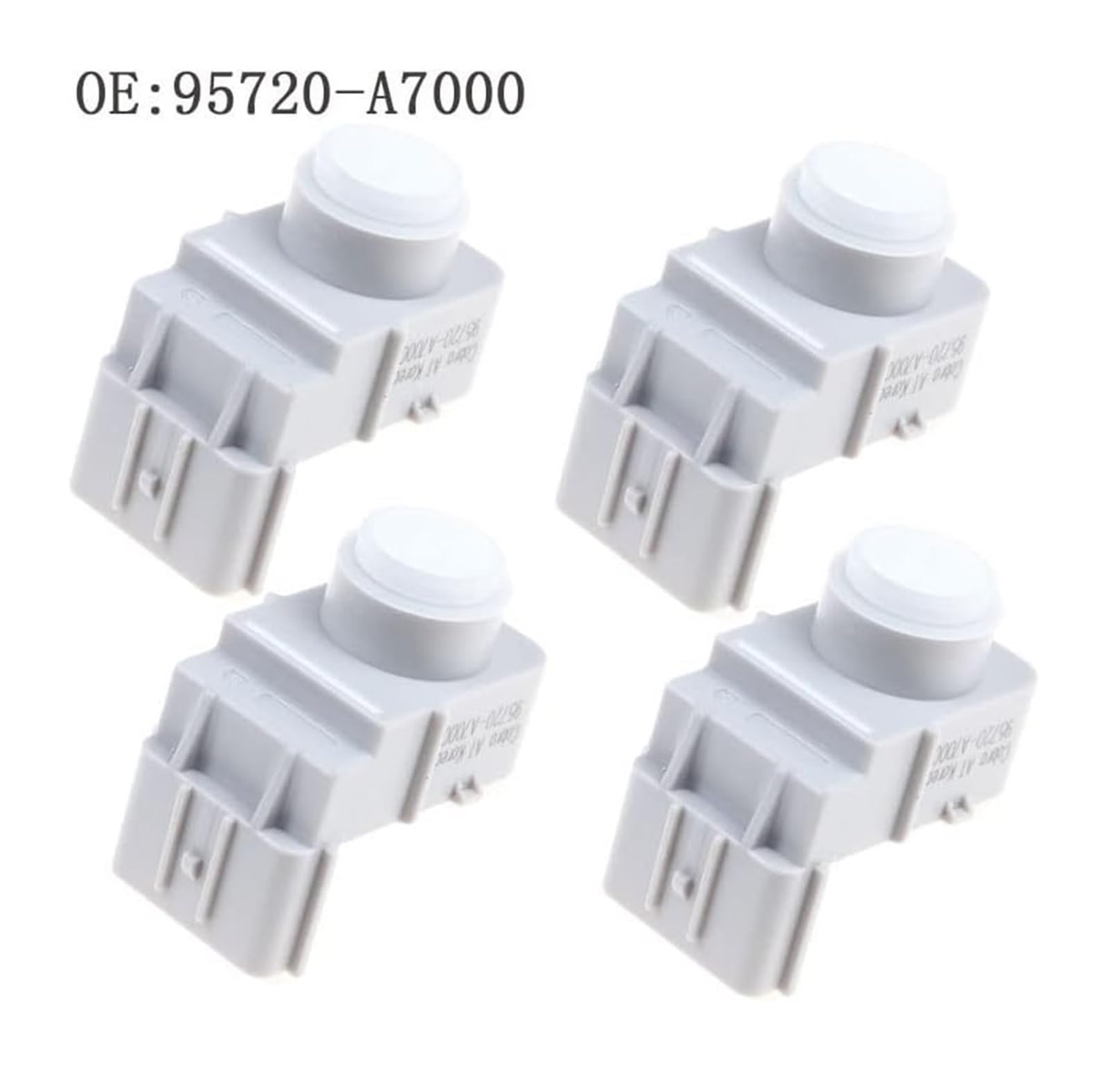 Para Kia Sensor De Aparcamiento Ultrasónico PDC 4 Unidades 95720-A7000 95720A7000) Sensor Auxiliar Aparcamiento