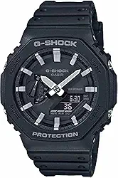 Relógio De Pulso Anadigi Ga-2100-1adr - G-shock Preto