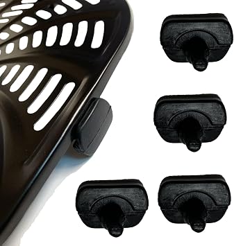 ALJ Air Fryer Rubber Feet for Gourmia Air Fryers، 4PCS Upgraded Food Grade Air Fryer سيليكون المطاط ، مصدات المطاط ، نصائح المطاط ل Gourmia Air Fryer ، مقاومة درجات الحرارة العالية