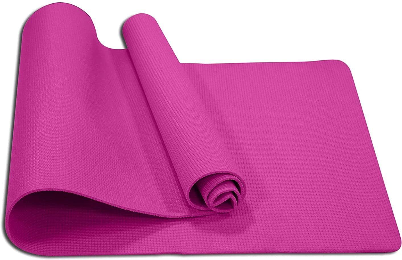 Vizora Yoga Mat for Women and Men (24x68 Inch) | 4mm Thickness, Non Slip, Light Weight, Portable | Use on Any Surface (B0CNTJMJXD) Amazon Price History, Amazon Price Tracker