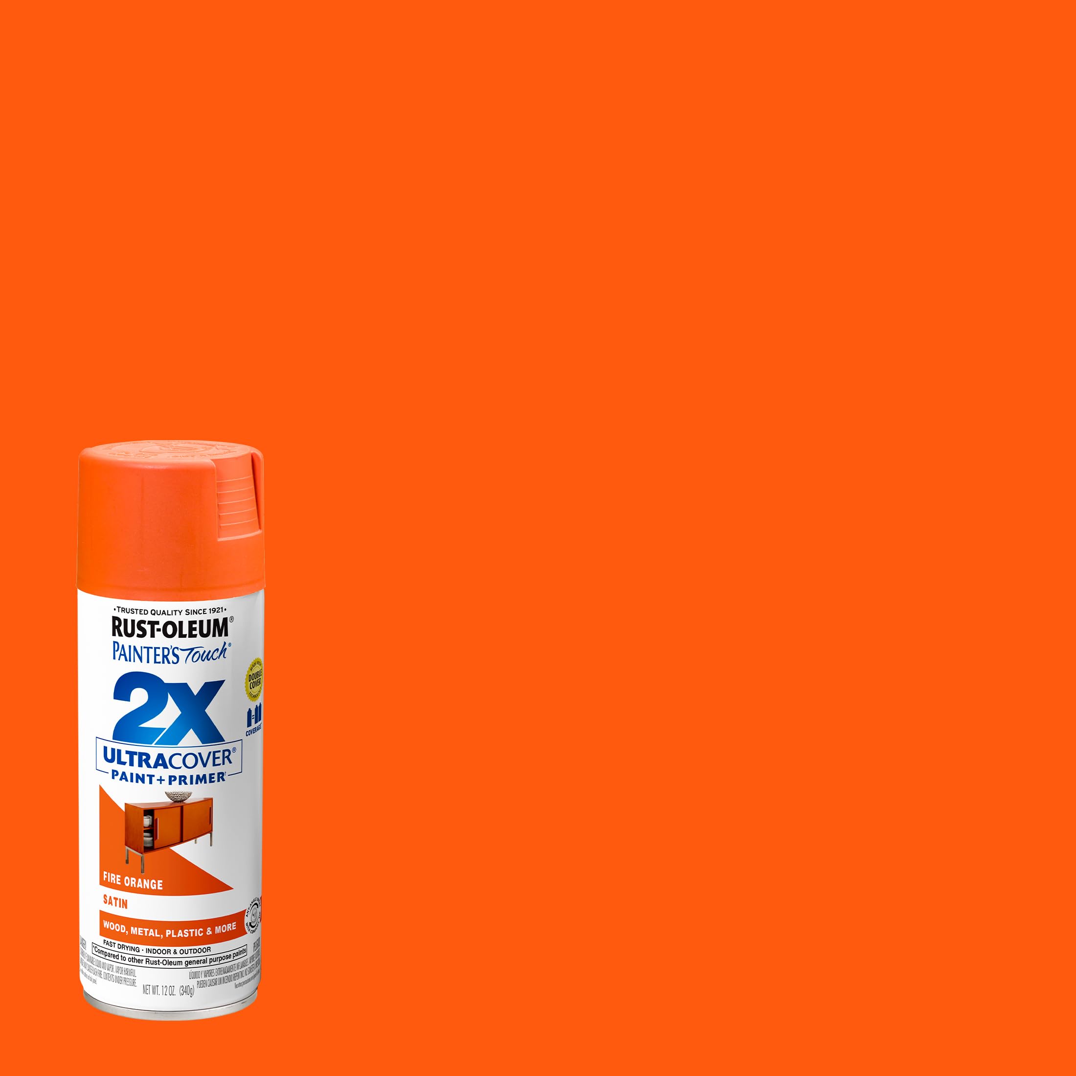 Rust-Oleum 263149 Painter's Touch 2X Ultra Cover Spray Paint, 12