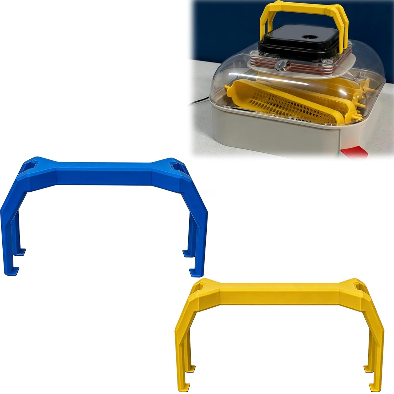 Snap On Lid Handle, Compatible with Maticoopx 20 Incubator Firm Plastic, Replacement Accessory Easy Grip Design for Poultry Hatchers, Quick Installation Without Tools