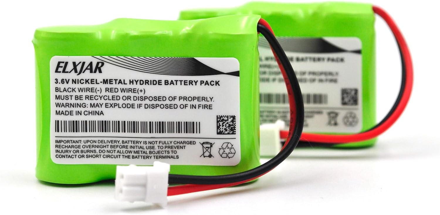 Att Phone Battery Replacement Kastar 2-Pack 2/3AA 3.6V 800mAh EH Ni-MH Rechargeable... 3aa Batteries