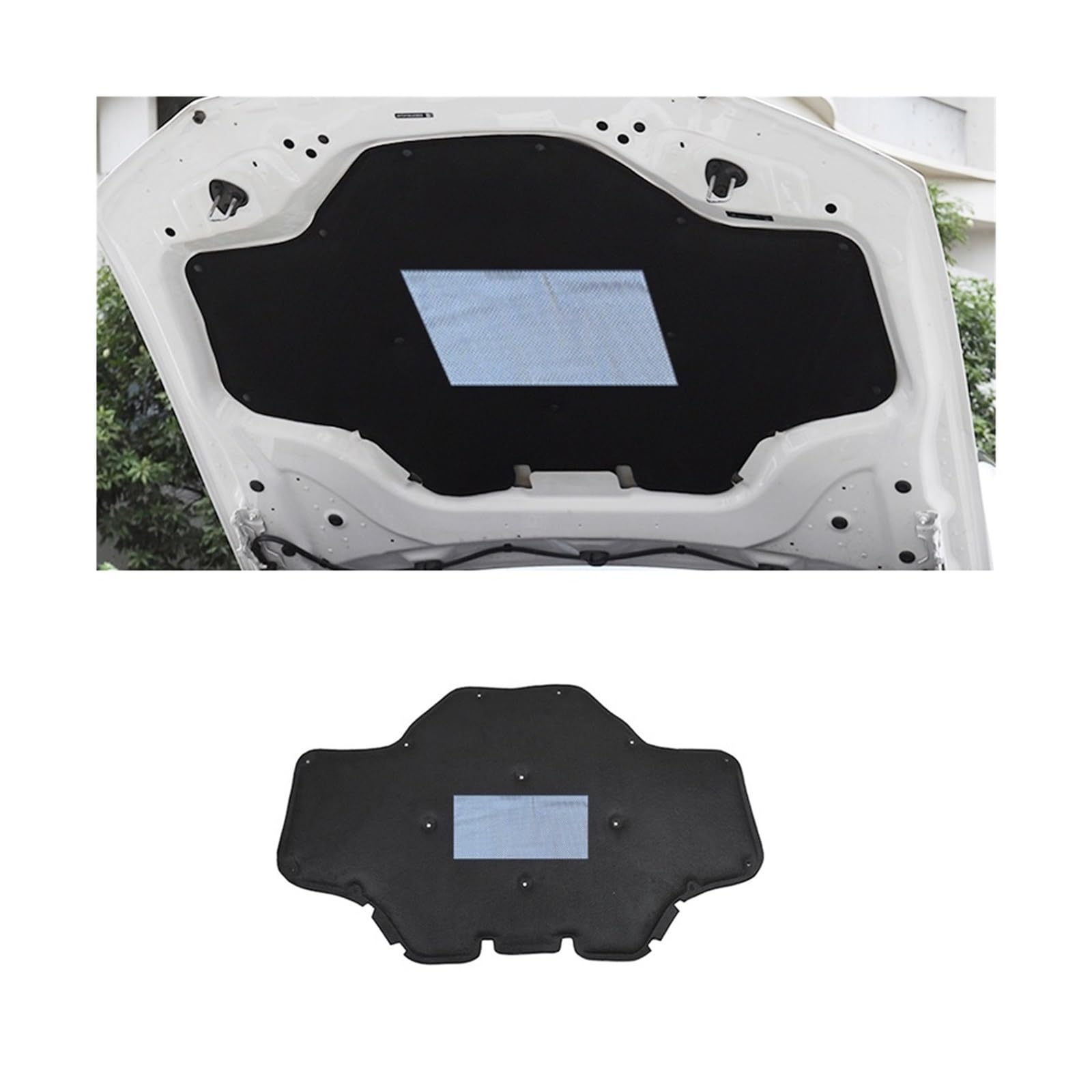 Dlkaddkgf Style B Sound Heat Insulation Cotton Compatible For Bmw X3 G01 X4 G02 2018-2022 Car Engine Hood Heat Soundproof Deadener Cars Accessories