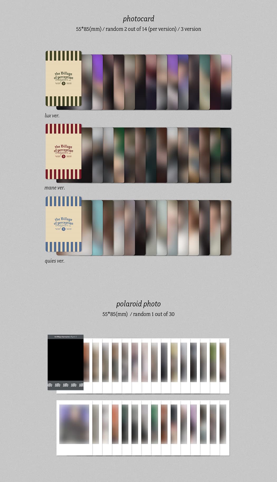 Synnara ] Billlie - il Billage della percezione : capitolo due LUX ver. [ Incl. Pre-order Rolled poster
