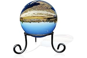 Graceful Glass Ball Stand