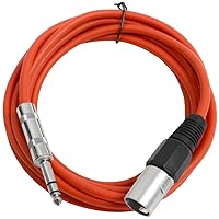 Vista 13 de Seismic Audio - SATRXL-M2 - Cable de conexión XLR negro de 2 pies macho a 1/4" TRS