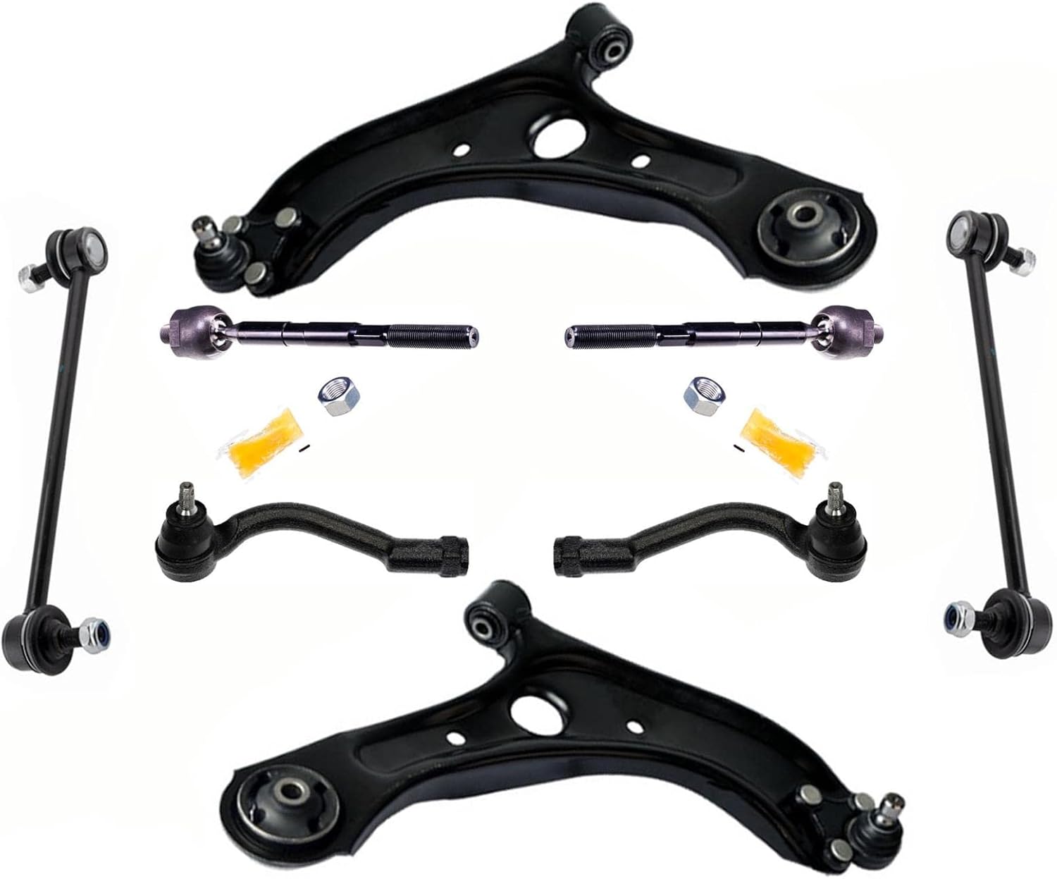 Front Control Arms Tie Rod Link Replacement Parts For Hyundai Tucson 2016-2021 All Wheel Drive