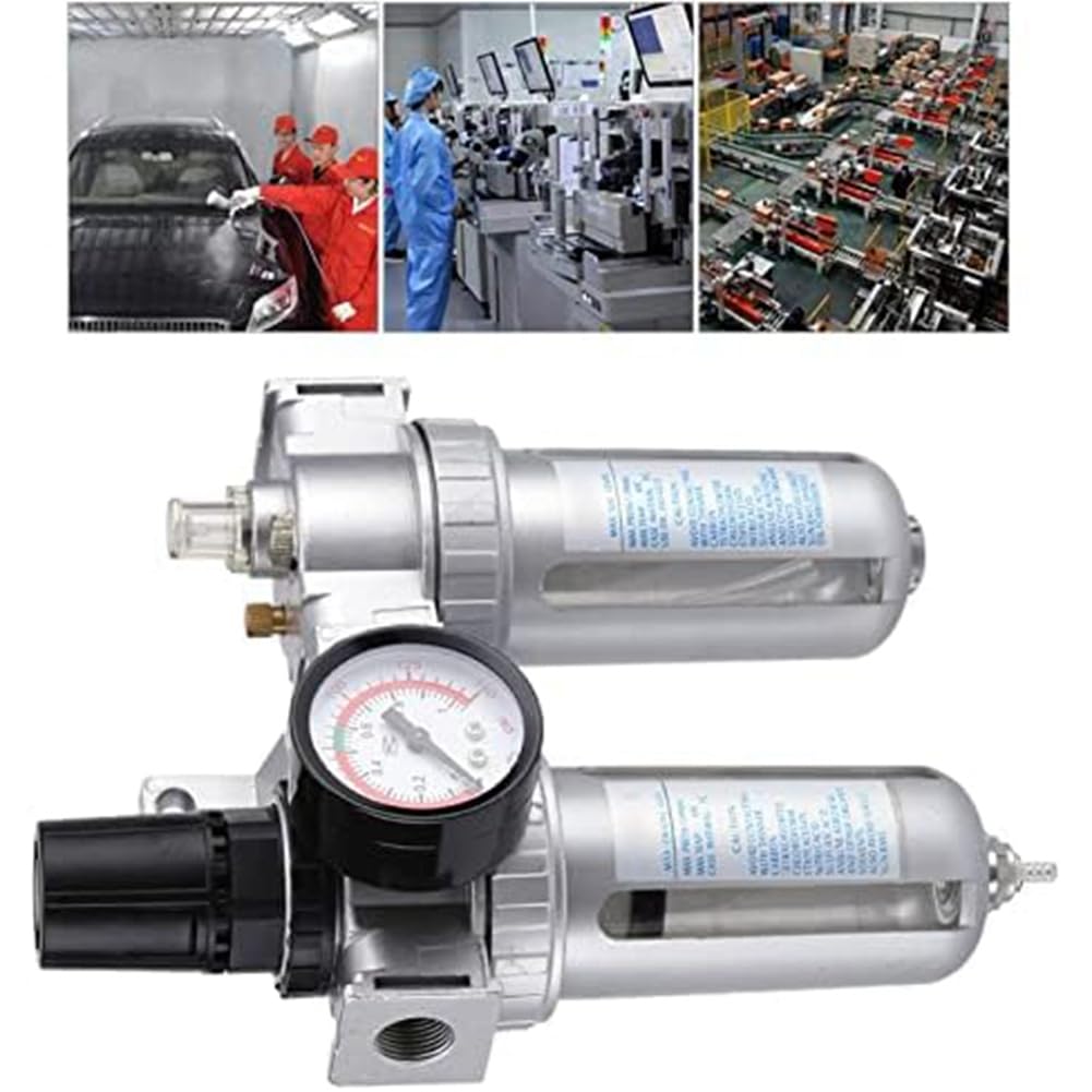 Regolatore di Pressione Aria, Regolatore del Filtro del Compressore D'Aria, Separatore di Pulizia Umidità SFC300 3/8