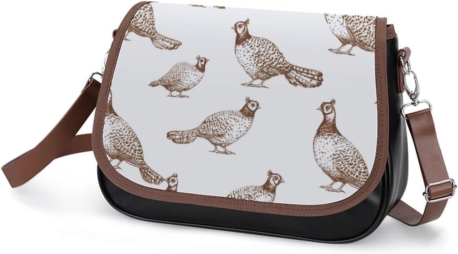Pheasants Cock Shoulder Bags for Women Tote Handbag Clutch Purse Messenger Bag