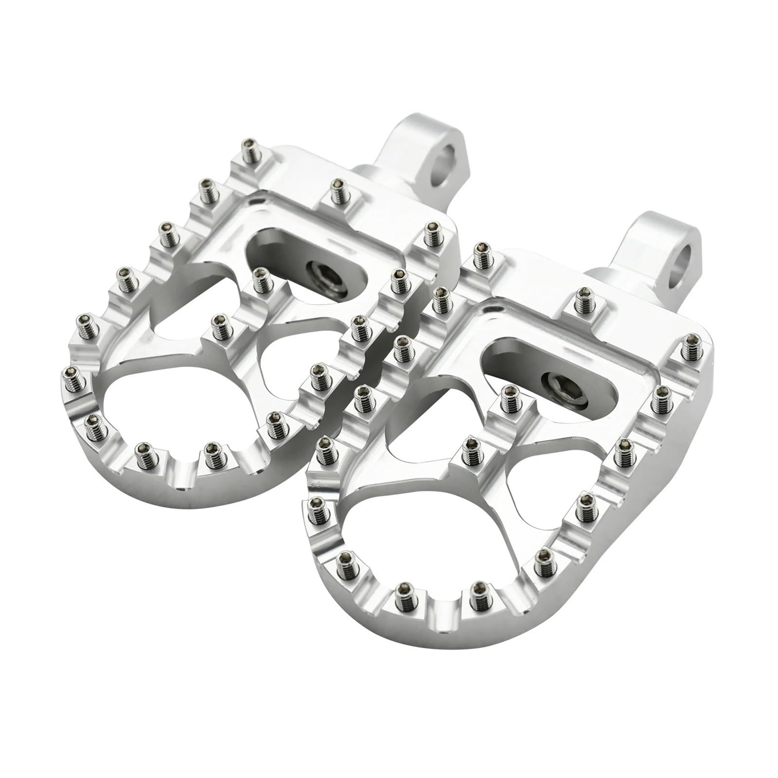 Pedal Motocicleta reposapiés Estriberas Anchas Y Anchas para Motocicleta Estriberas Giratorias para para Dyna Fat Bob para Softail para Sportster Street Bob Motocross Universales