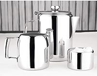 Vista 4 de Olympia J728 Concorde - Azucarero (capacidad de 5 onzas), color plateado