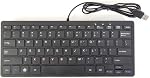 axGear Ultra Thin Wired USB Mini PC Keyboard for PC Apple Mac Laptop Notebooks