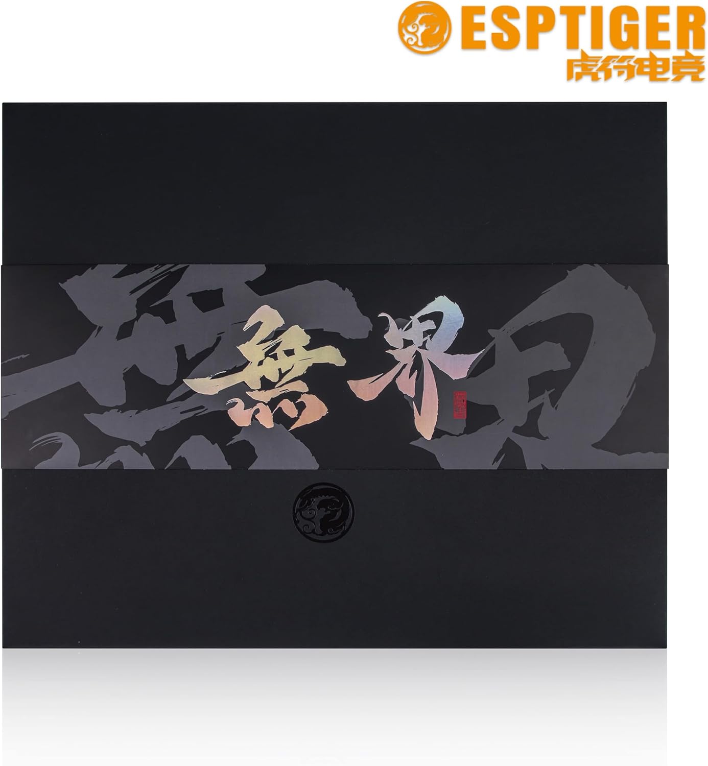 ESPTIGER Mouse Pads Wu Jie (480 x 400 x 4mm) Standard Size Polyurethane Base Three Dimensional Weaving Consistent Precise Control Large Gaming Mousepad – Black