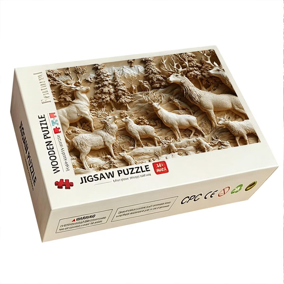 Puzzle 1500 Pezzi, Puzzle Animale, Legno Pezzi, Regalo Donna Uomo -9487
