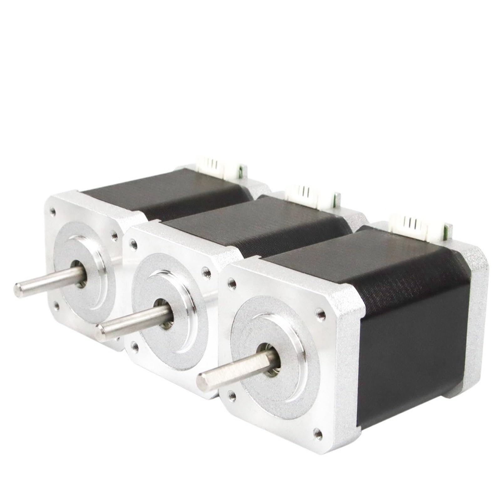 GTPBAO sterownik sterownika 2-fazowy 4-przewodowy 42 mm hybrydowy silnik krokowy 1,7 A 0,73 Nm 1,8 stopnia Nema 17 silnik krokowy 5 mm wał 42 x 60 mm silnik krokowy maszyna CNC