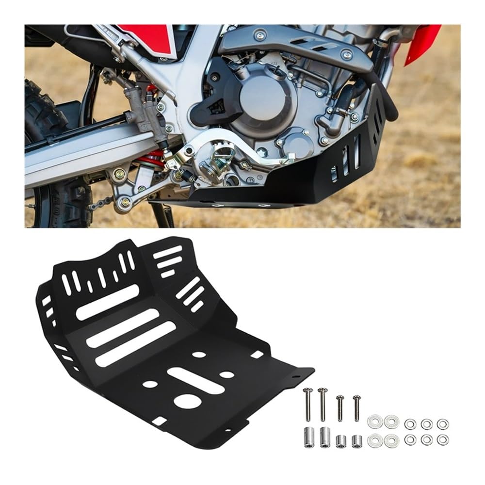 Motore Fuoristrada Piastra Protezione 4mm Di Spessore Moto Sotto La Copertura Protezione Del Motore Piastra Paramotore Guardia Telaio Per CRF300L CRF 300L 300 L 2021-2022-2023