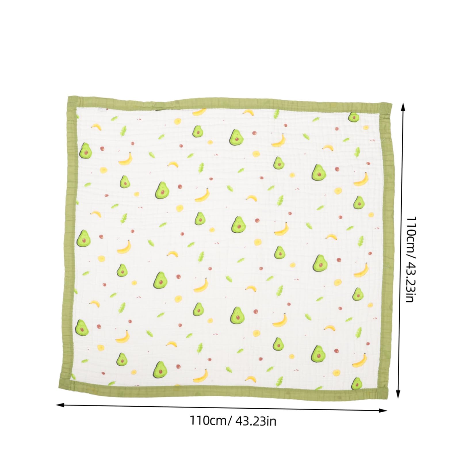 Toyvian Coperta Muslin per Ragazzo Ragazza, Morbida, Assorbente, Avvolgente