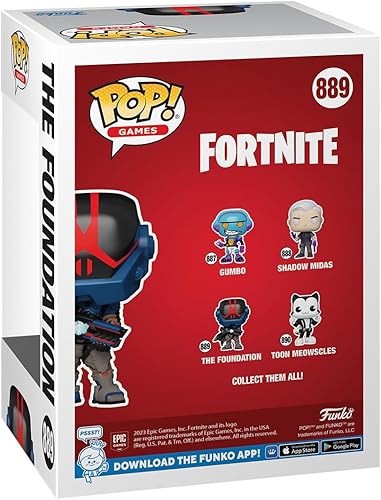 Miniatura 3 de Funko Pop! Games: Fortnite - The Foundation - Figura de vinilo coleccionable - Idea de regalo - Producto oficial - para niños y adultos - Fans de