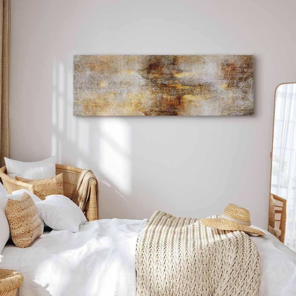 B&D XXL - Grand Tableau Décoration Murale Chambre, Abstraite, 150x50 cm