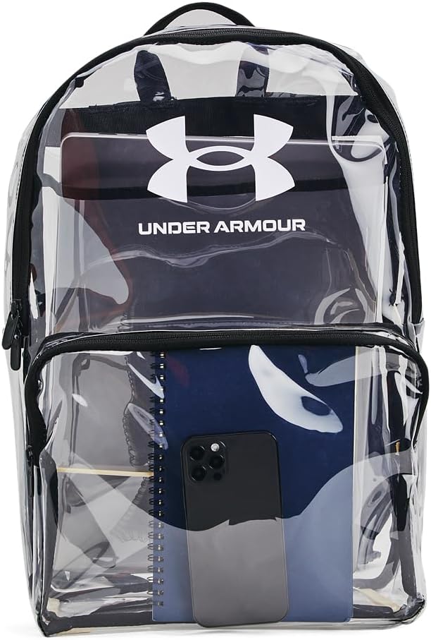 Under Armour Unisex Loudon Clear Backpack (960) Clear / Black / White One Size Fits Most