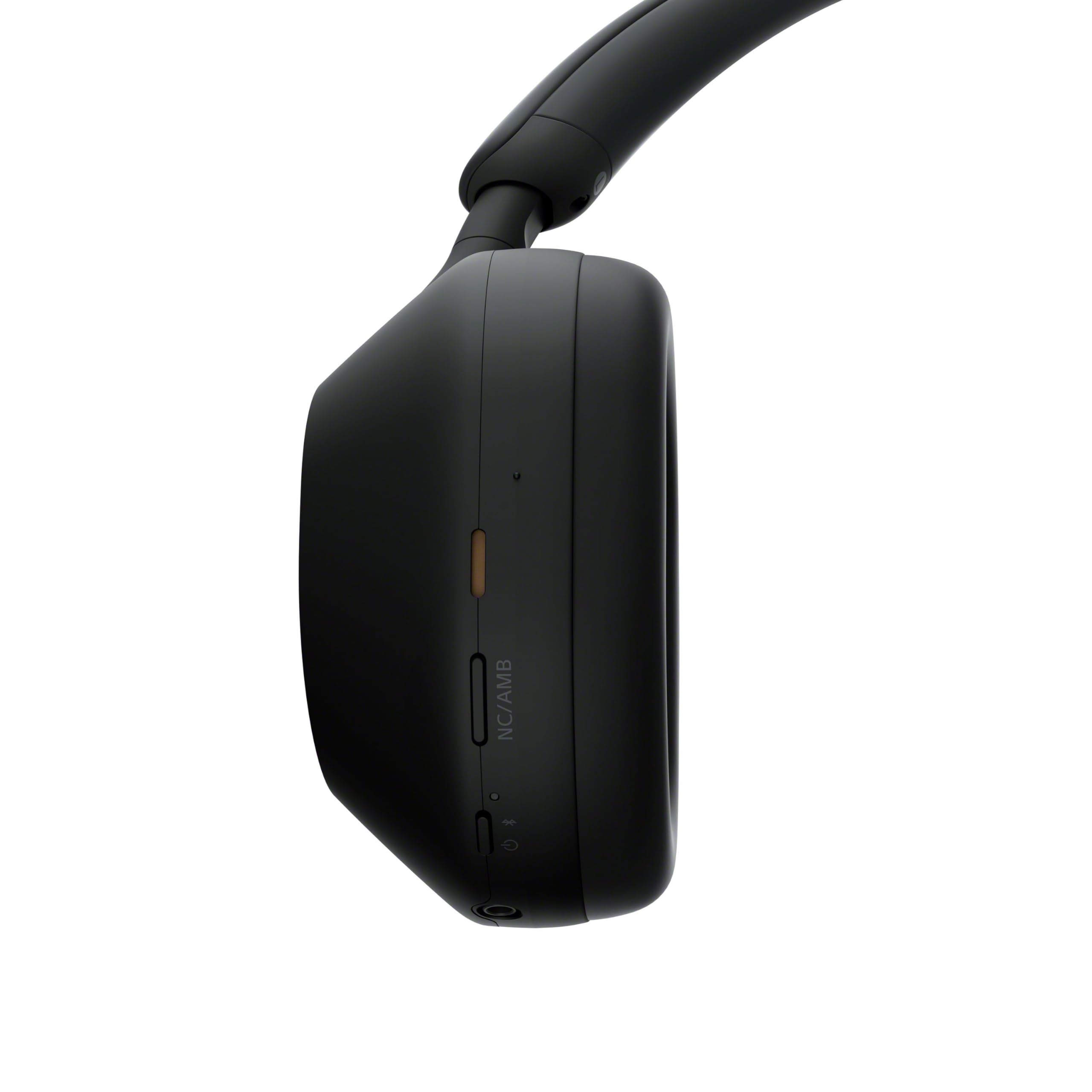 Sony WH-1000XM5 - Étui Rigide, Casque sans Fil Haut de Gamme à réduction de Bruit, Bluetooth, qualité d'appel Claire, Audio Hi Res, 30h d'autonomie, étui Rigide, iOS et Android - Noir