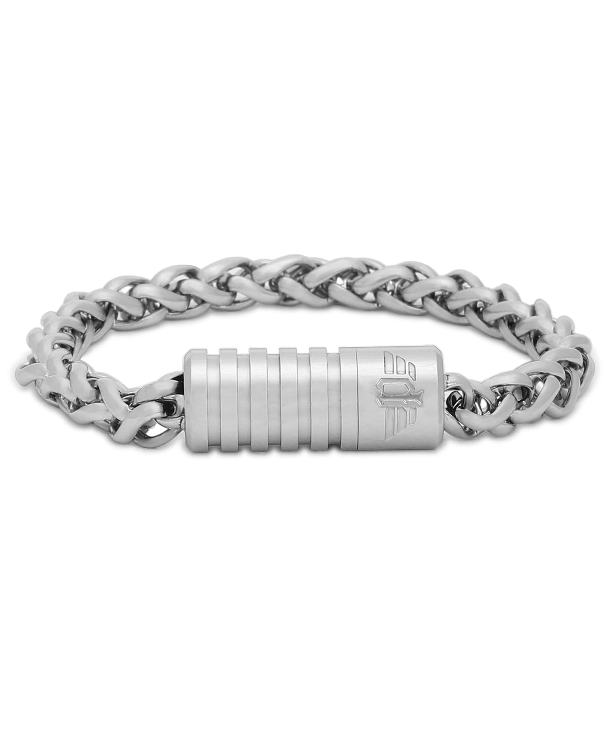 Police Silver Bracelet for Men - PEAGB2211543 (B09V1B8B52) Amazon Price History, Amazon Price Tracker