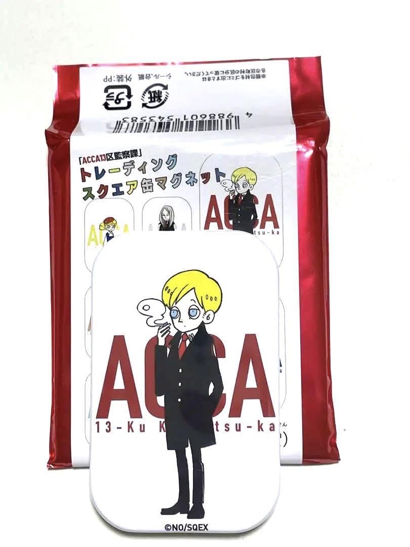Amazon.co.jp: ACCA13区監察課 10周年ミュージアム 缶マグネット