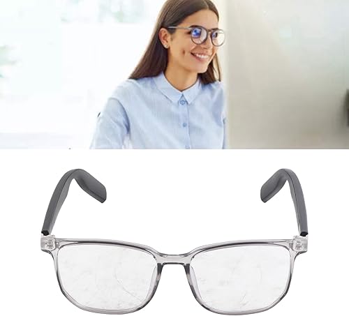 Miniatura 8 de Gafas Bluetooth inteligentes, IP67 gafas de audio inteligente, manos Bluetooth 5.3 gafas de sonido inteligente con micrófono, altavoz, para