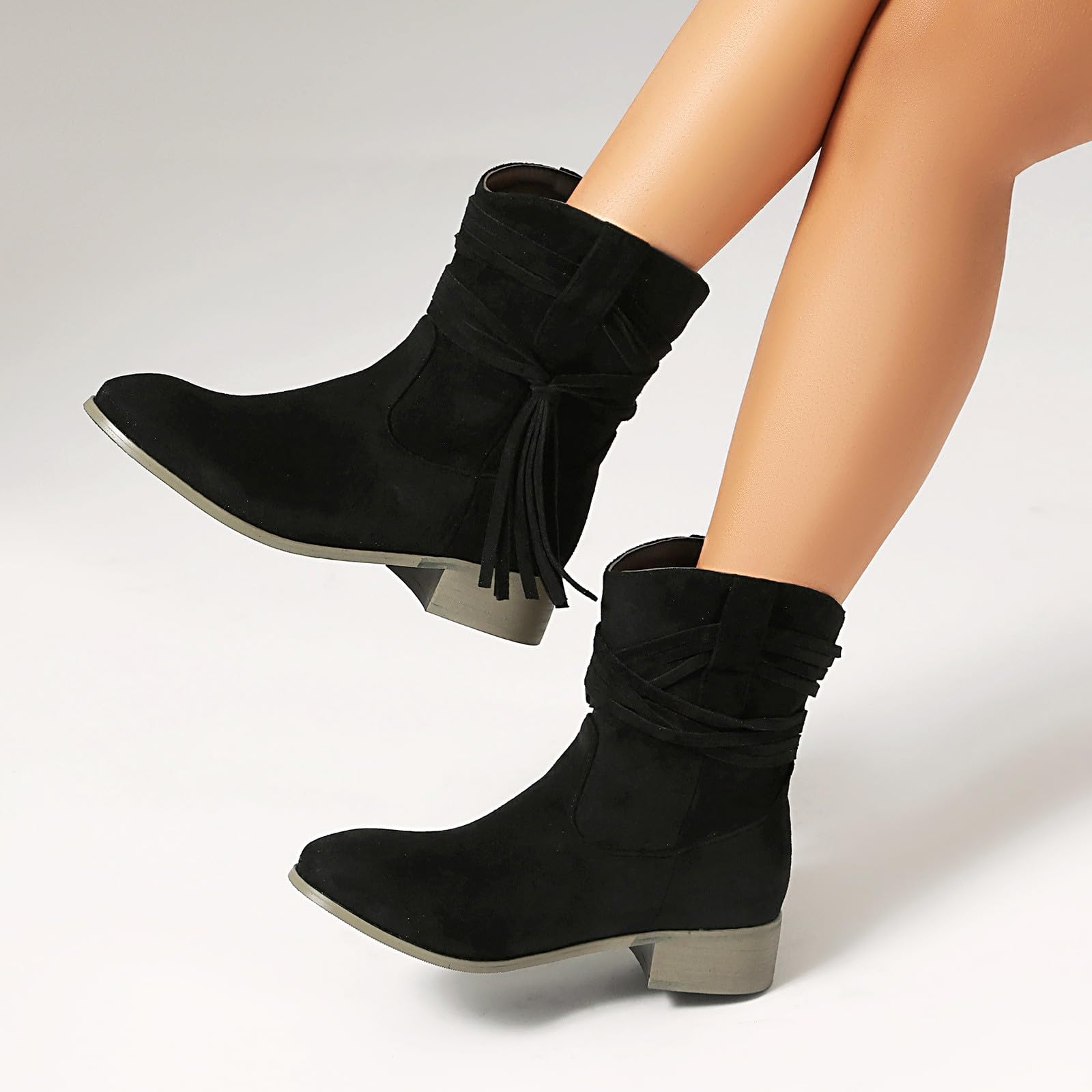 Bottes Femme Confortables Impermeable Bottines Antidérapantes Légères Chaussures Élégantes Bottines Hauteur Cheville Boots Automne Et Hiver Extra Larges Extra Larges Bottine Pluie Boue Imperméable