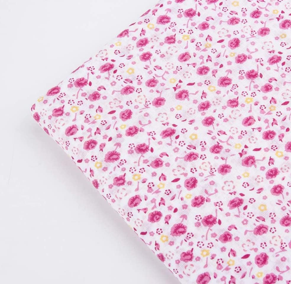 Miniatura 6 de 7 piezas de tela de algodón de 20 x 20 pulgadas, suministros para hacer bricolaje, tela de retazos, paquetes de tela de retazos gruesos para