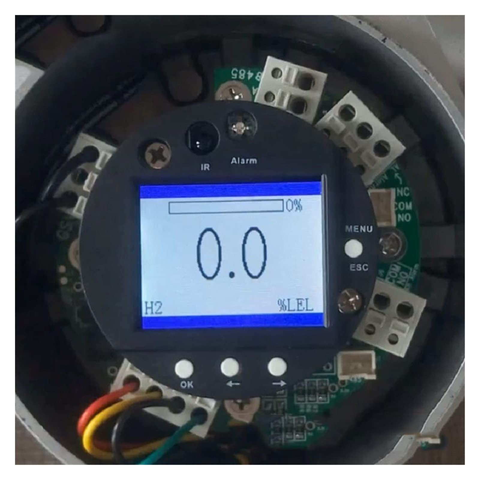 Alarm detekcji jednokrotnego gazu online, monitor siarkowodorowy, automatyczny alarm gazu hydrosulfurowego