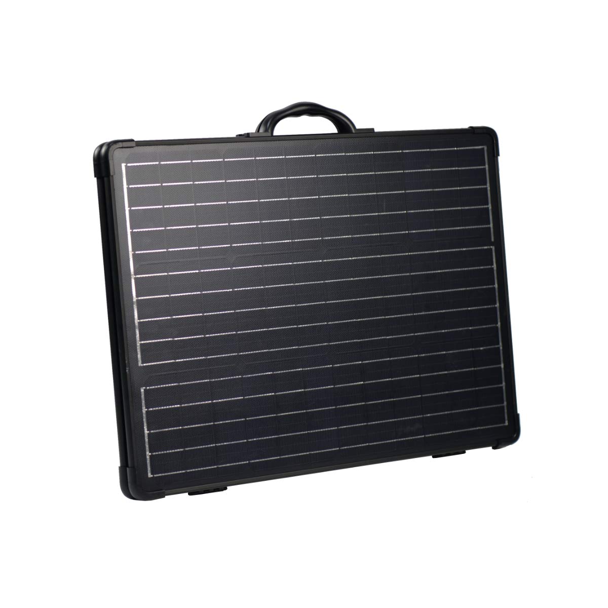 Photonic Universe100W 12V Lightweight folding solar charging kit with MPPT controller and protective case - for motorhome, caravan, camping, boat or any 12V system