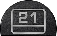 Vista 109 de NDZ Performance JP1 - Enchufe de agarre para Glock 17 19 21 22 23 24 31 32 34 35 38 Gen 1-3 pulgadas .40 .357 0.394 in .45 ACP relleno láser grabado