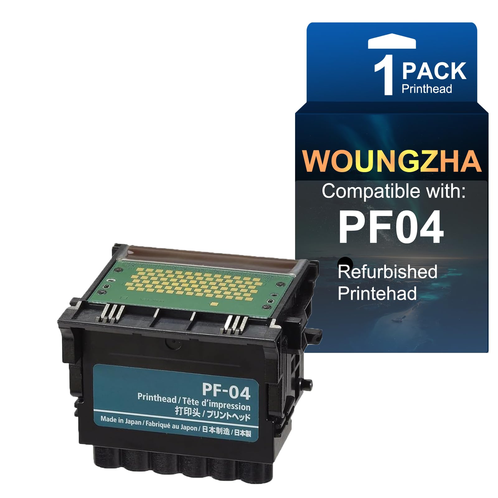 PF-04 Testina di Stampa Ricondizionata Cmpatibile con Canon IPF770 IPF771 IPF780 IPF781 IPF785 IPF786 IPF830 IPF831 IPF840 841 IPF850 851