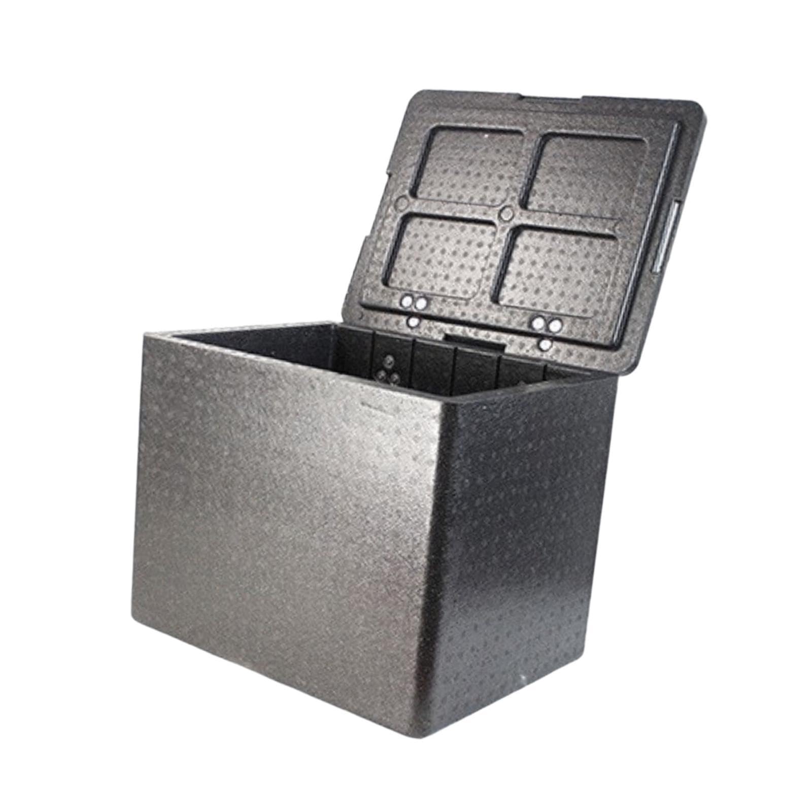 Caja Reutilizable de Espuma Aislante para Envíos de Alimentos, 43 L