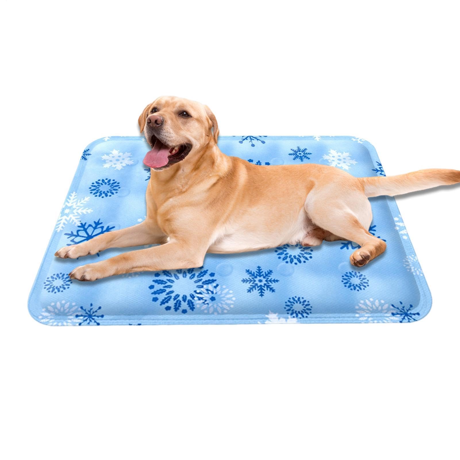 Tapis rafraîchissant pour animaux lavable et pliable pour été | Tapis de refroidissement chien