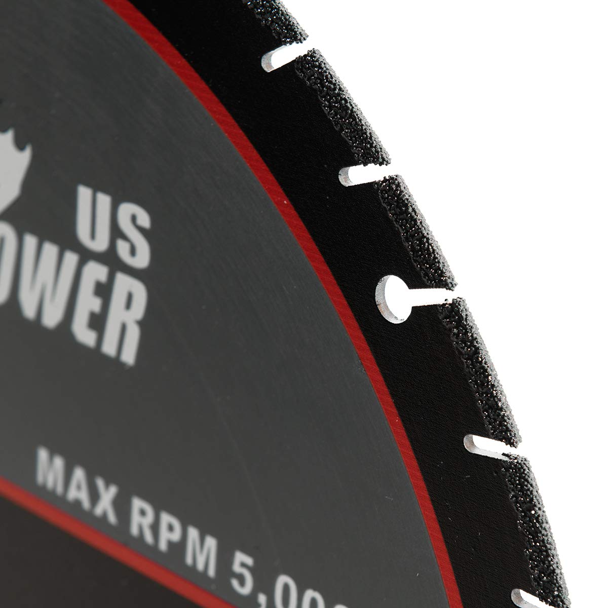 XtremepowerUS Multi-Purpose 16" inch Diamond Blade Metal Steel Iron Cut Off Saw Wheel Abrasive, 1" Arbor Ultra Fast Cutting Blade