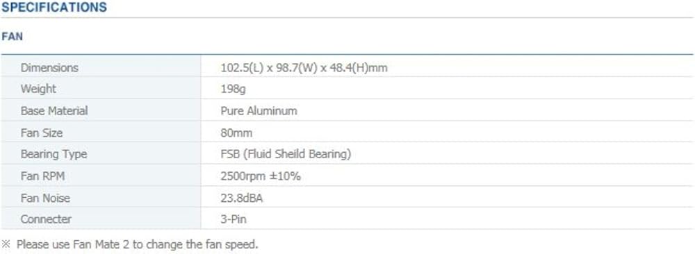 Zalman CPU Fan Cooling thumbnail 3