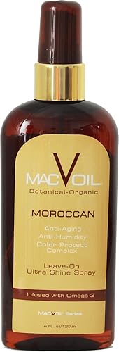 Macvoil Acondicionador marroquí sin enjuague Ultra Shine