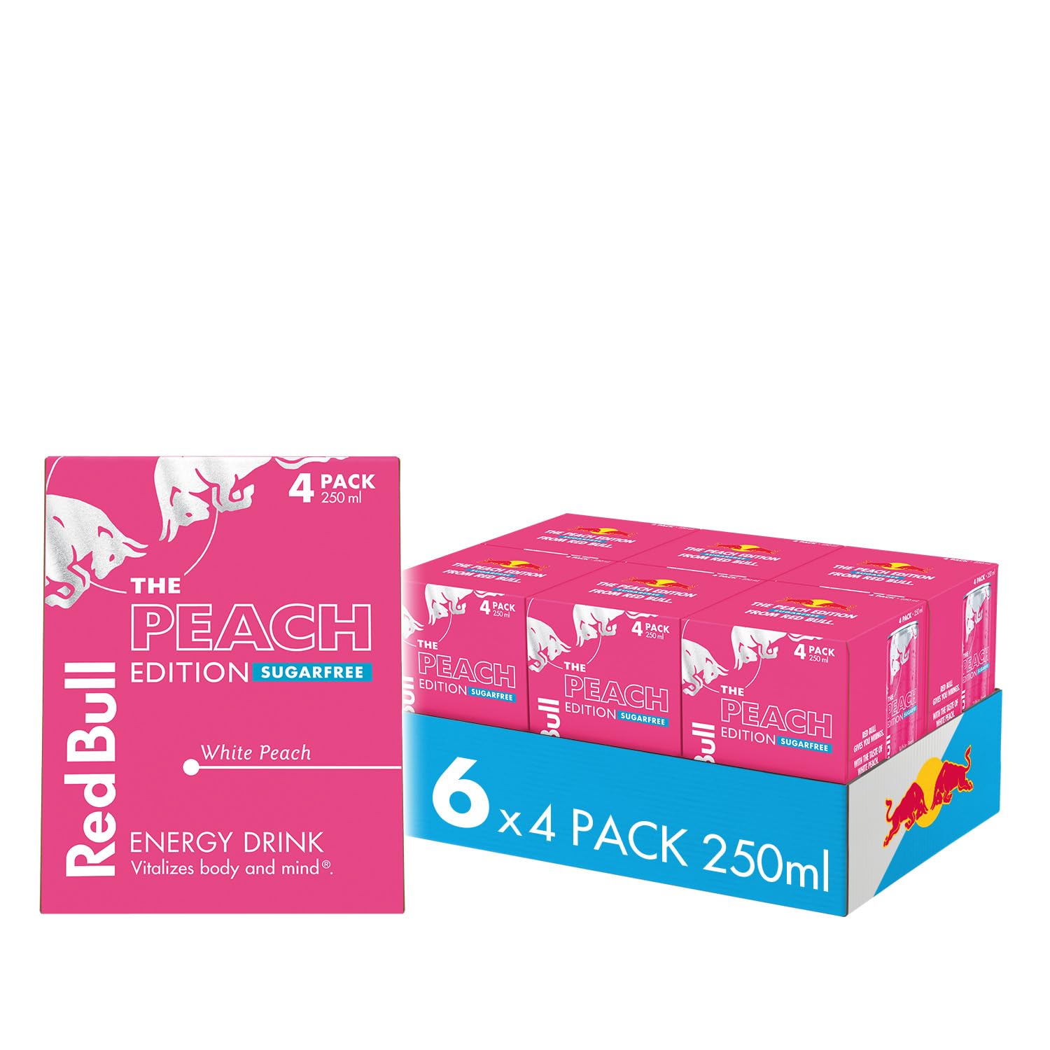 Red Bull Energy Drink Summer Edition White Peach 250 ml x24