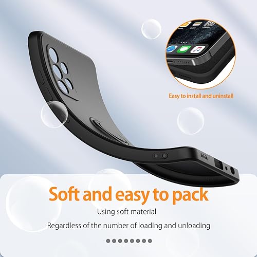 Miniatura 10 de AYSZNBLA Funda para Samsung Galaxy S23 Ultra, con soporte de anillo giratorio de 360 y correa de silicona líquida, delgada, a prueba de golpes,