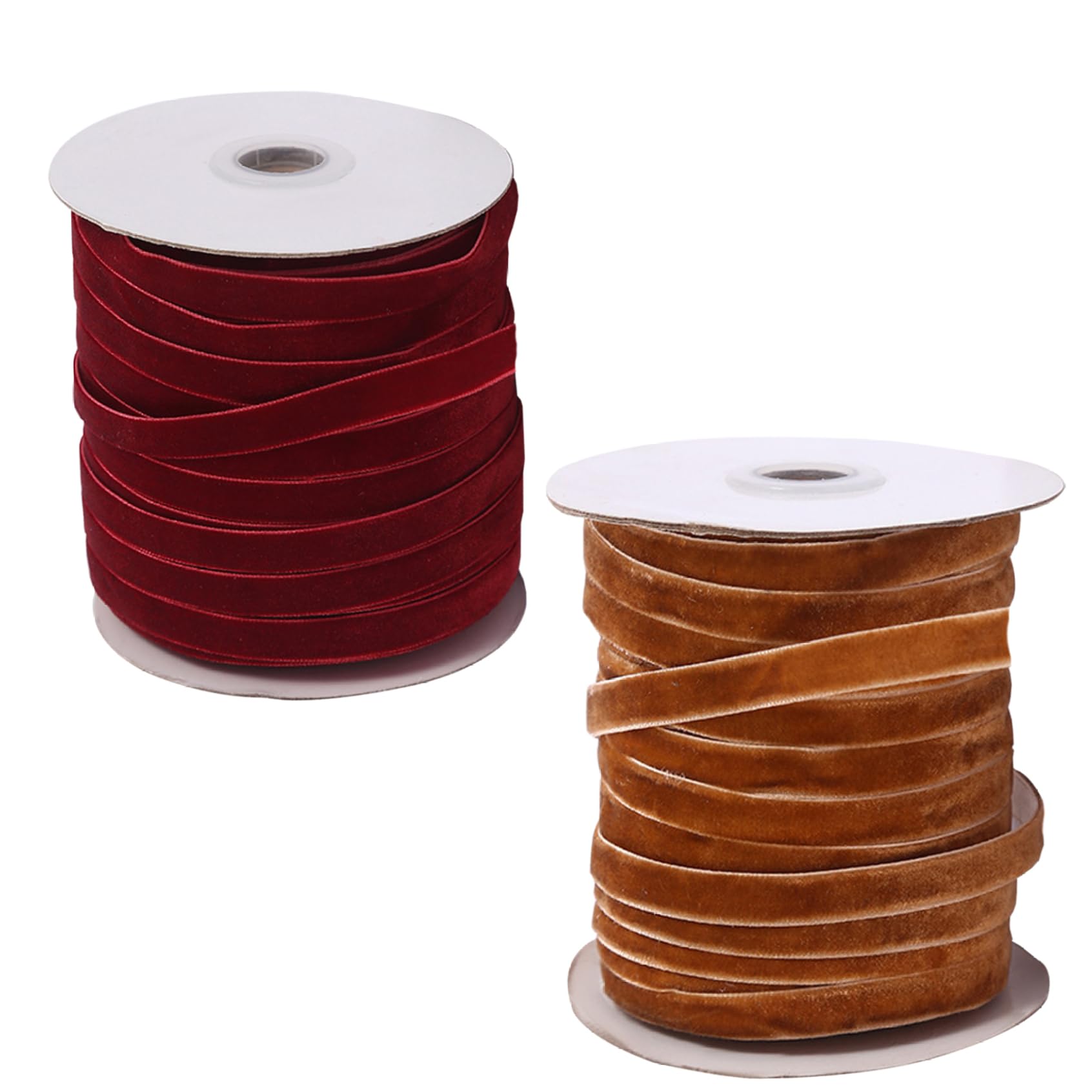 Velvet Ribbon For Gift Wrapping Velvet Ribbon Roll - 3/8 Inch Wide, 50 ...