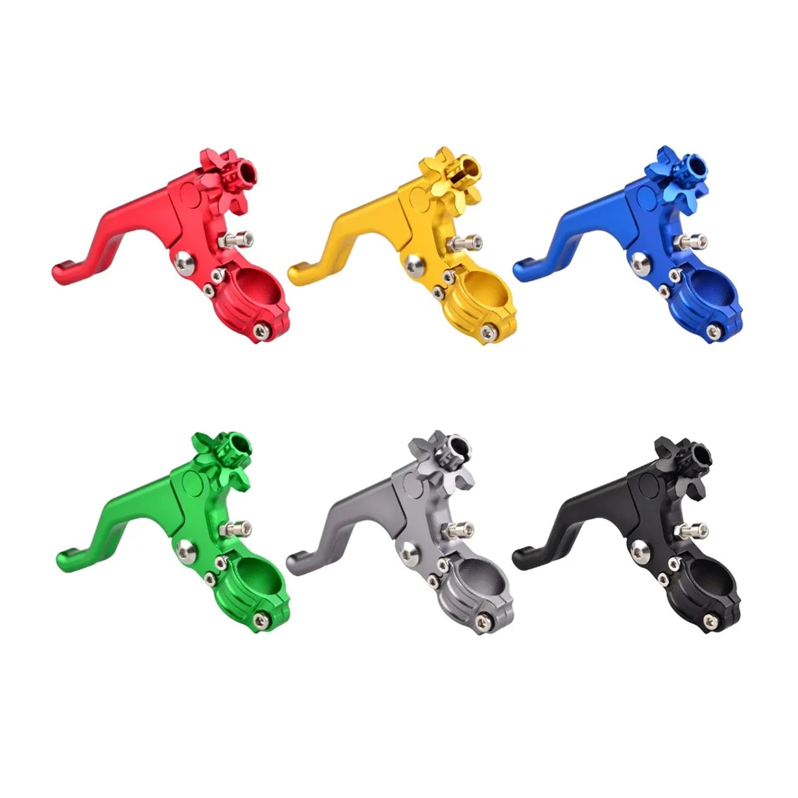 Kupplung Bremshebel Für CBR 600 F2 F3 F4 F4i 650F 600 Für CBR1000RR Für CRF250R 2007-2015 2016 2017 Kurze Stunt Kupplung Hebel Kupplungshebel Motorrad(Red 1PC)