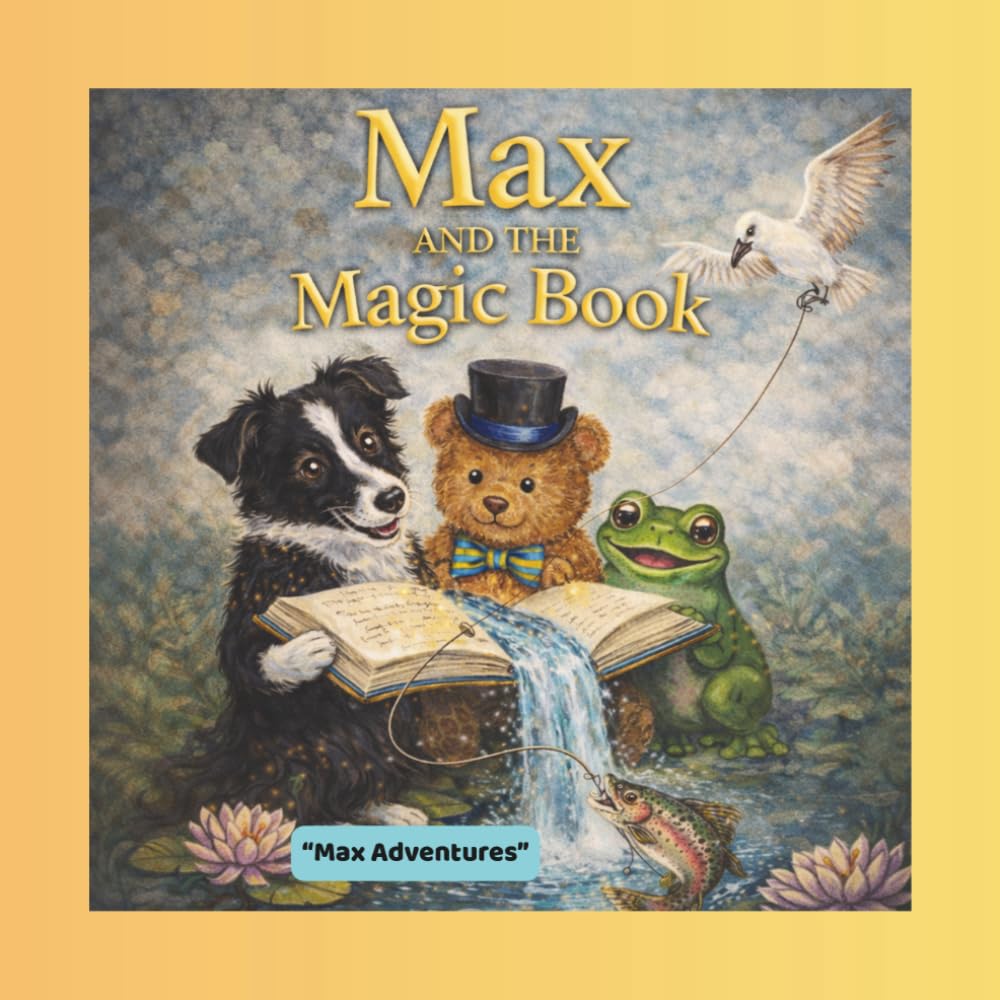 Max and the Magic Book: Max adventure series (Max's Adventure Activity Books)