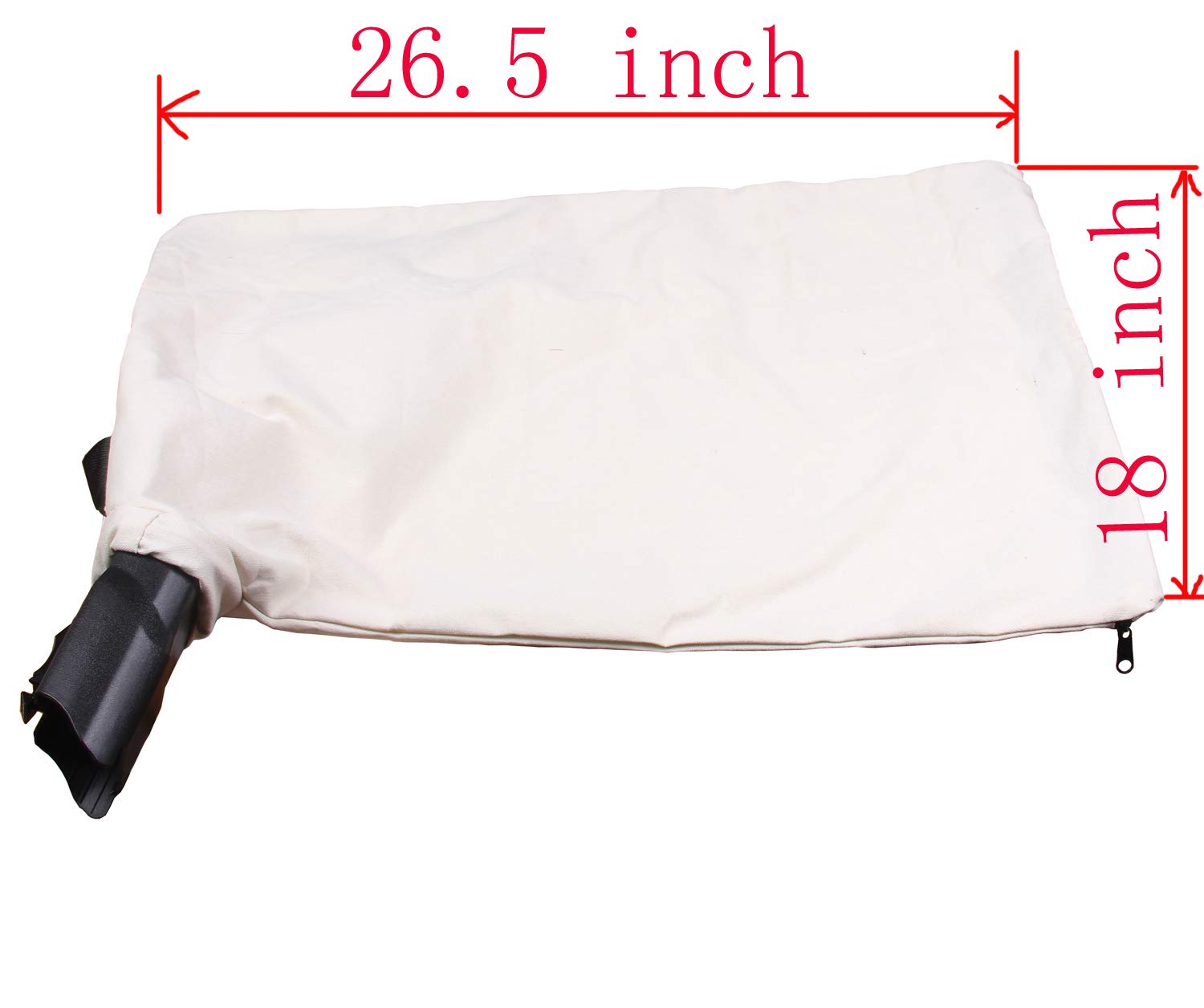 Bolsa de aspiración de desechos de soplador para Toro 127-7040 108-8994 sustituye a # 51436 51563 51581 51594 51599 51609 51619 51621