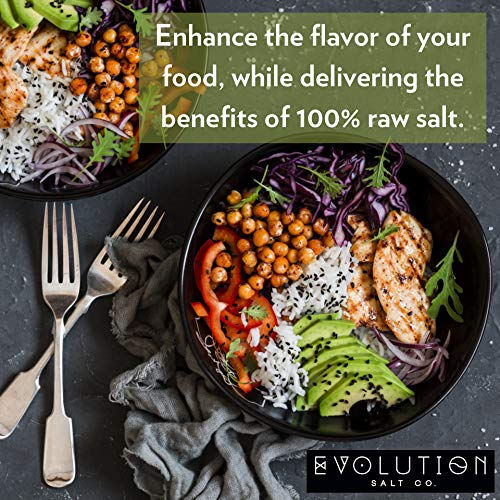 Evolution Salt Himalayan Gourmet Pink Salt, 100% Pure And Raw With 84 Trace Elements And Minerals. All Natural, Healthy, Kosher, And Non-Gmo, 10Lb, Coarse Grind #TOP3