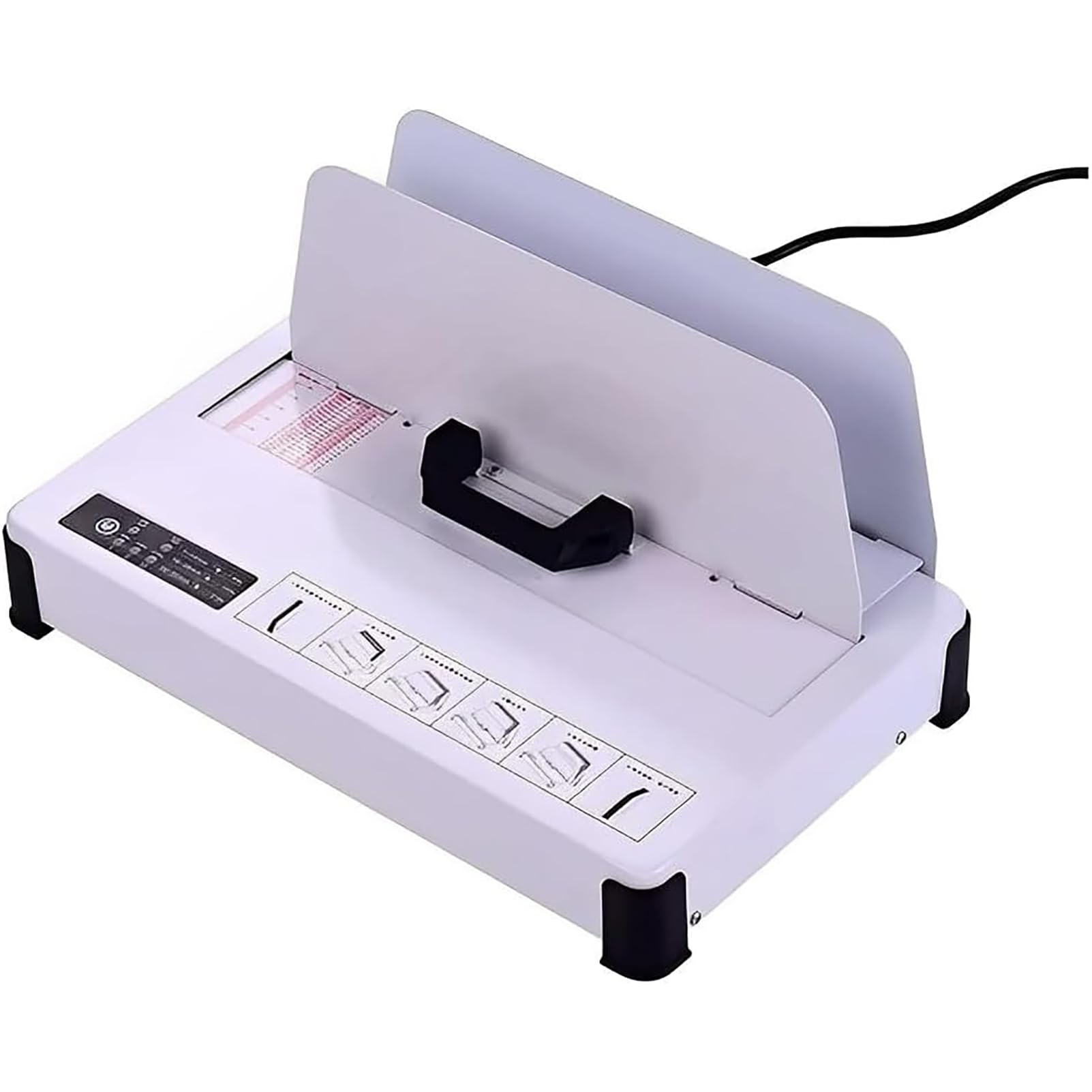 Rilegatrice Hot Melt, Rilegatrice Termica A Contratto Elettrica A4, Riscaldamento in Ceramica PTC, Adatta per La Rilegatura di Fatture di Documenti