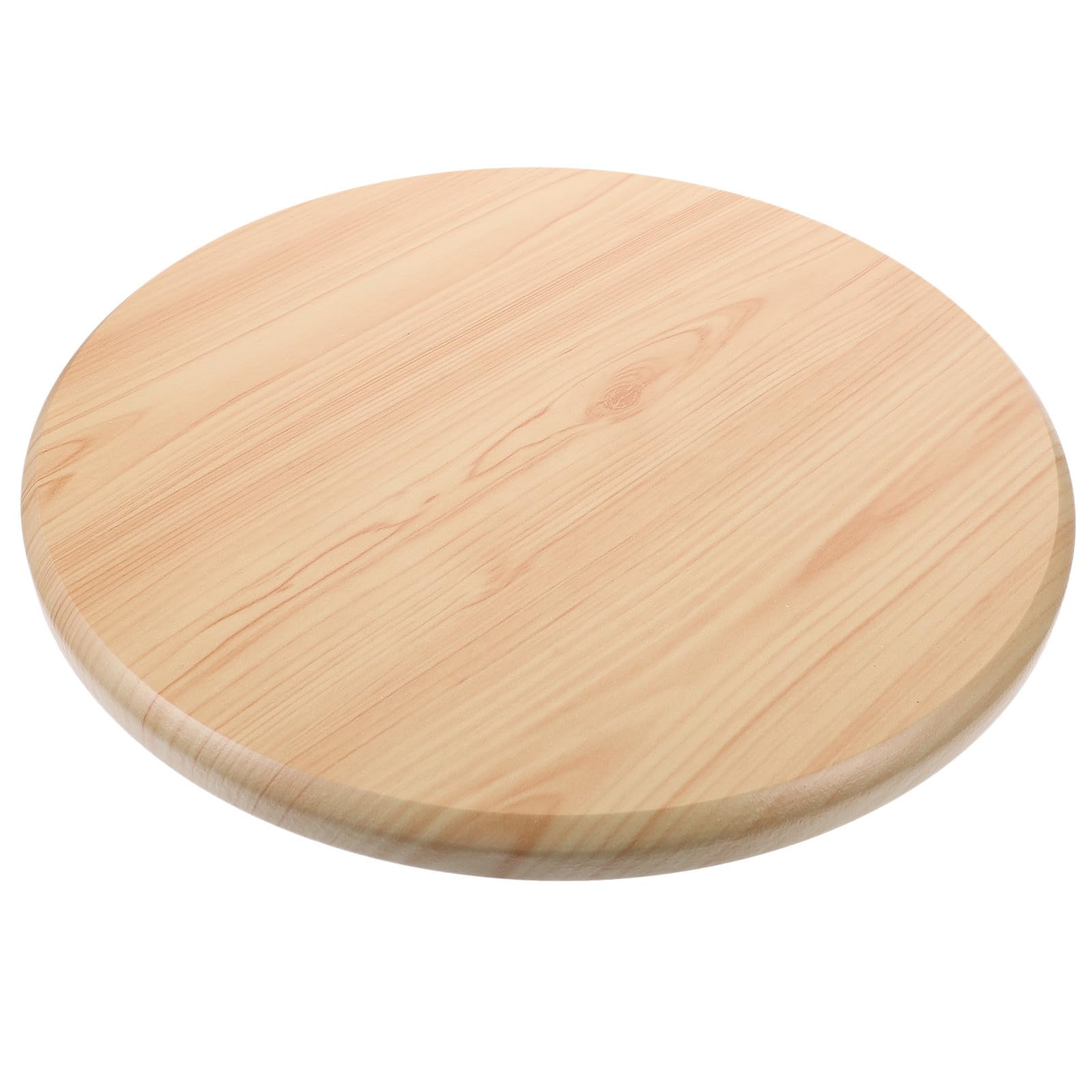 Asiento de madera redondo para reparar taburete de barra funda de madera maciza para silla