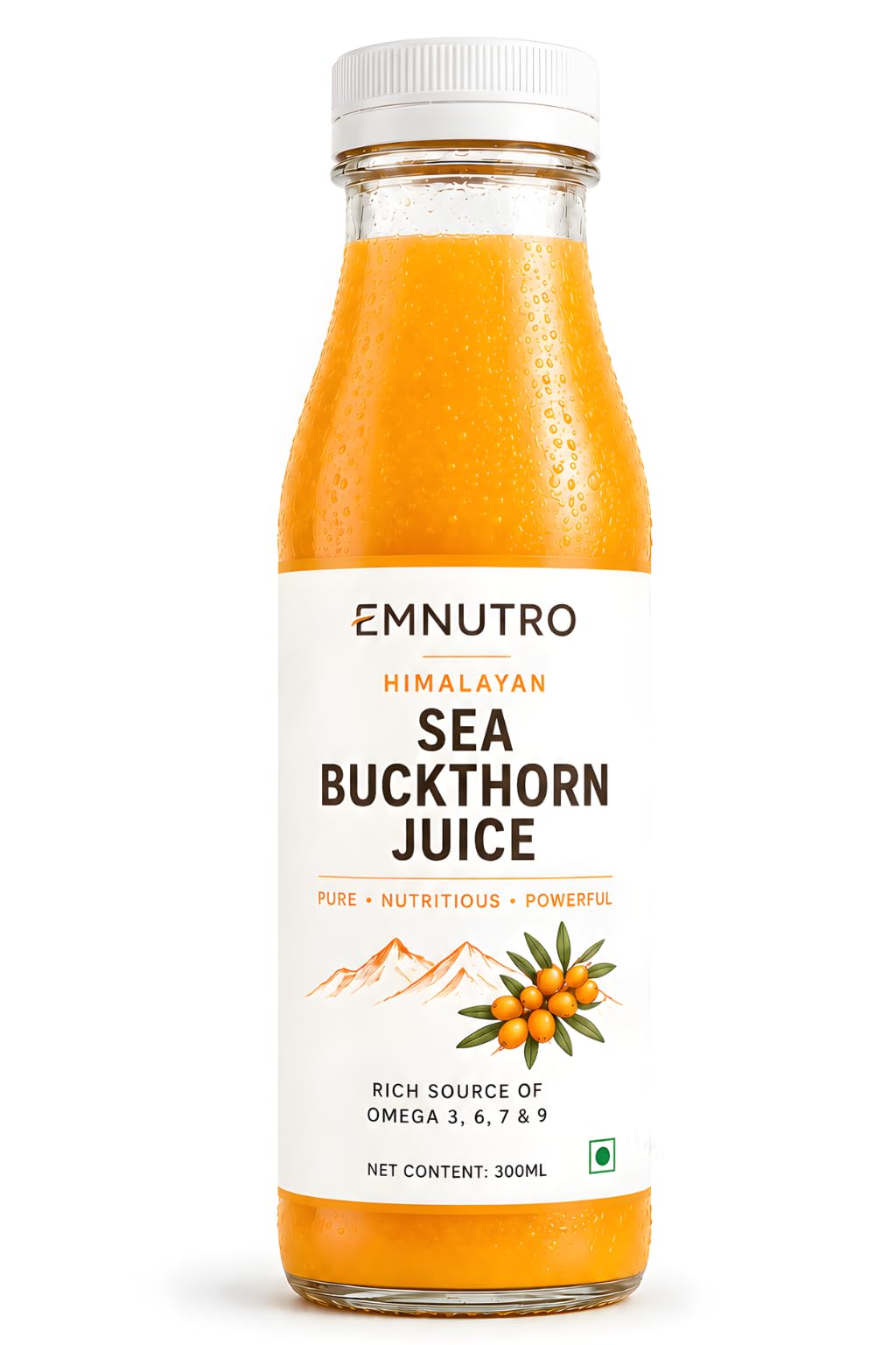 Sea Buckthorn Juice - 300 ML (PACK OF 1) | Pulp Concentrate Made for Your Total Body Care & Wellness | Rich in Vitamin C, Omega 3, 6, 7, 9 & Antioxidants | For Men & Women-image-8